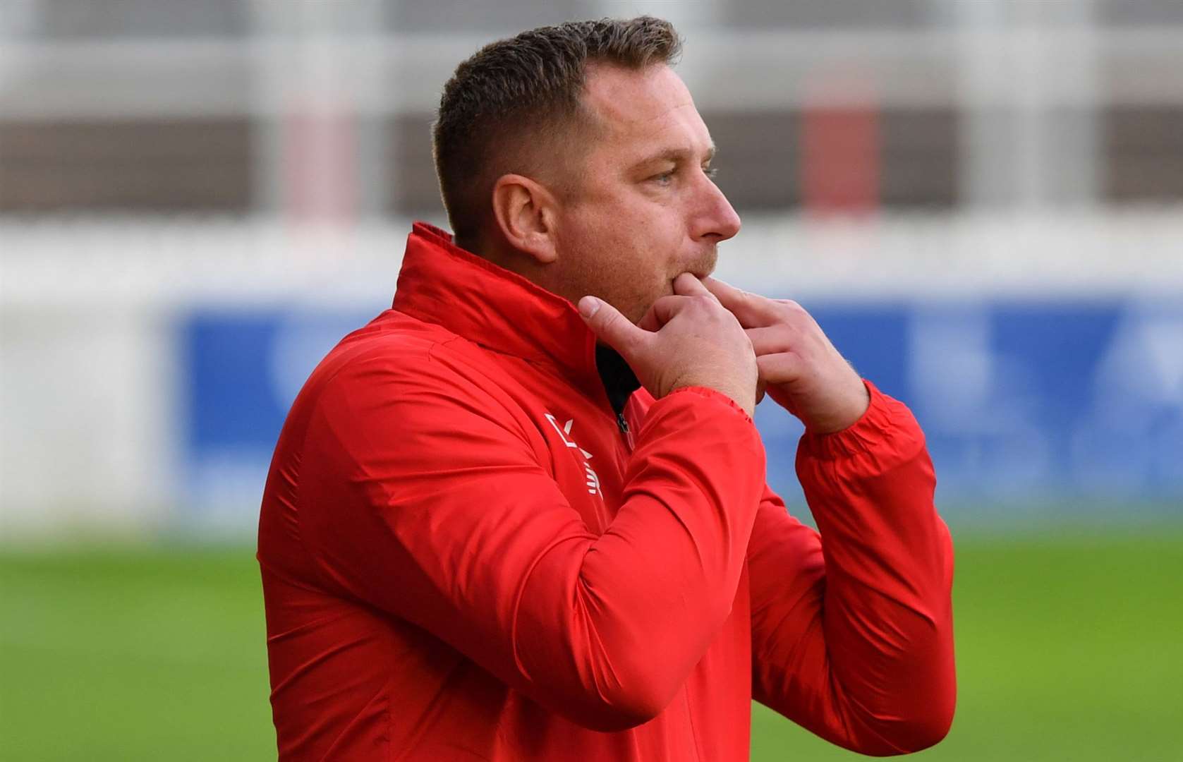 Ebbsfleet manager Dennis Kutrieb. Picture: Keith Gillard