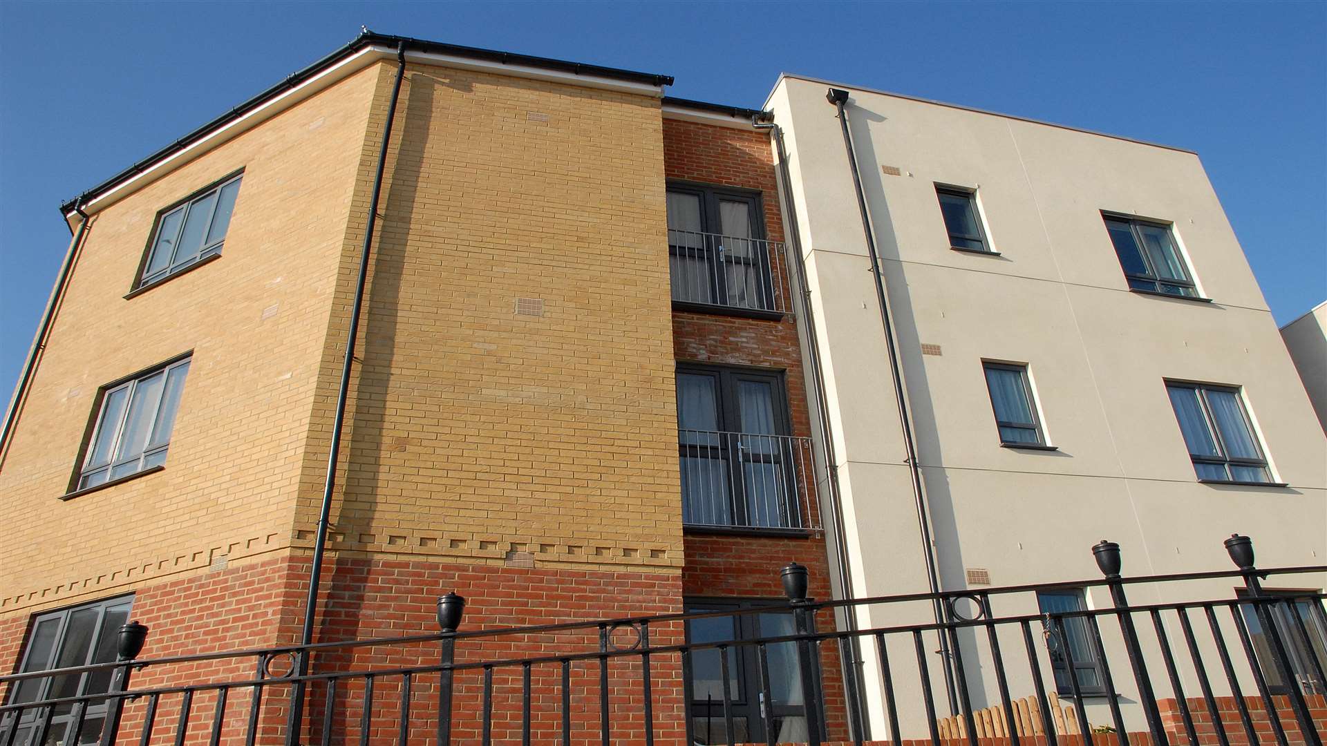 Homes at Four Brothers Court, Gads Hill, Gillingham, which are managed by mhs homes