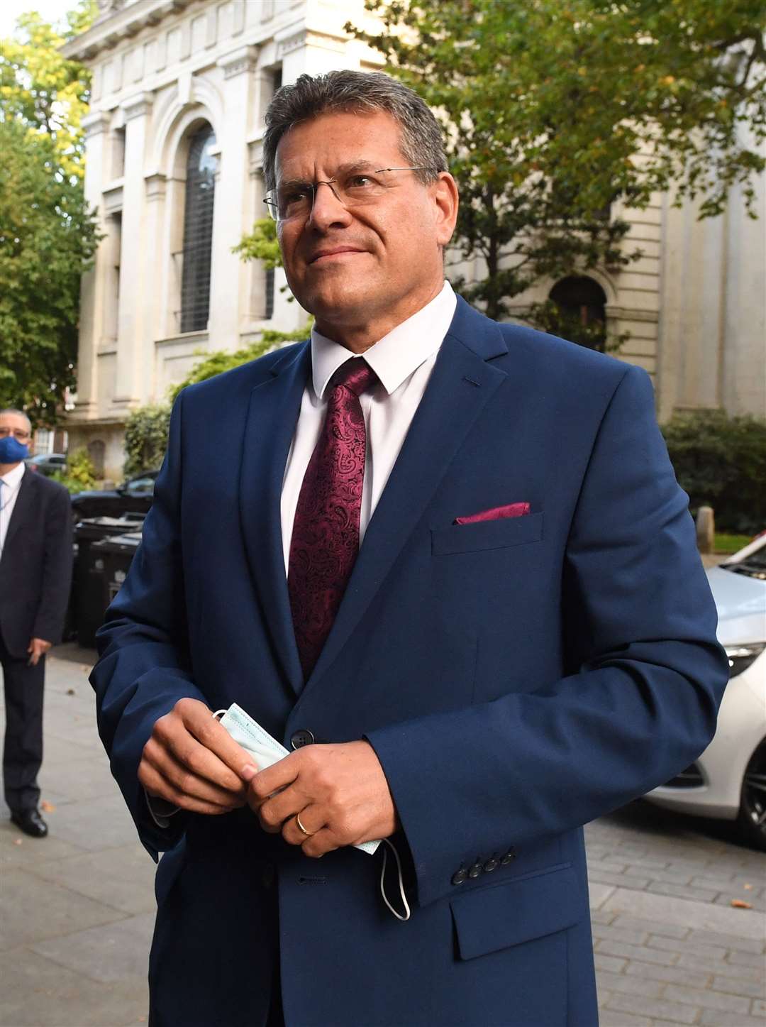 Maros Sefcovic, European Commission vice president (Stefan Rousseau/PA)