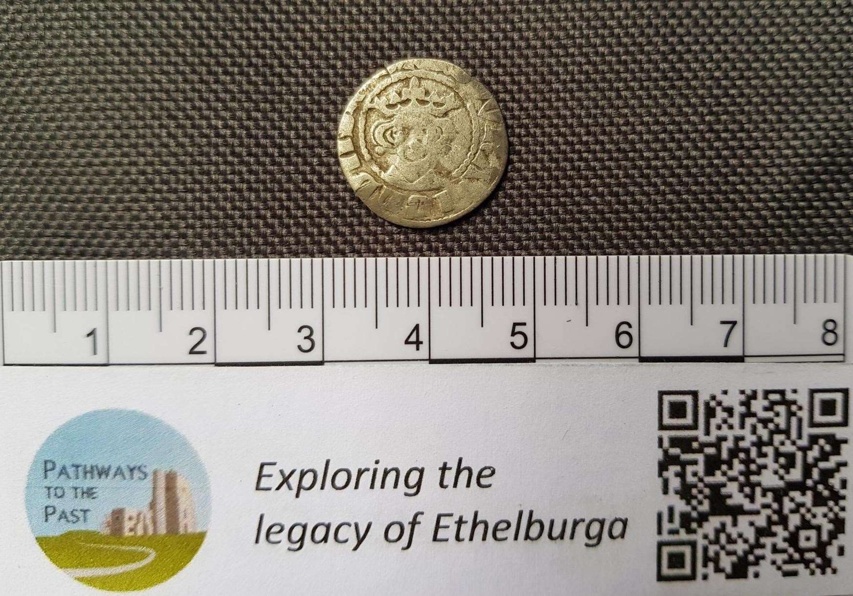 The penny of King Edward I, who's face can be seen here in profile. Photo: Rob Baldwin (14894313)