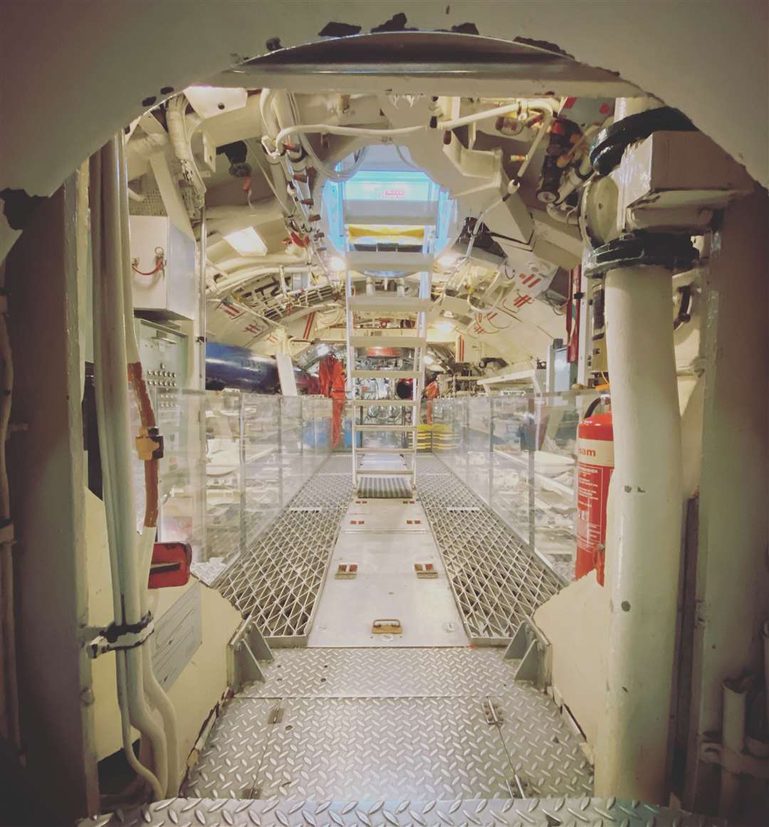 Inside HMS Ocelot