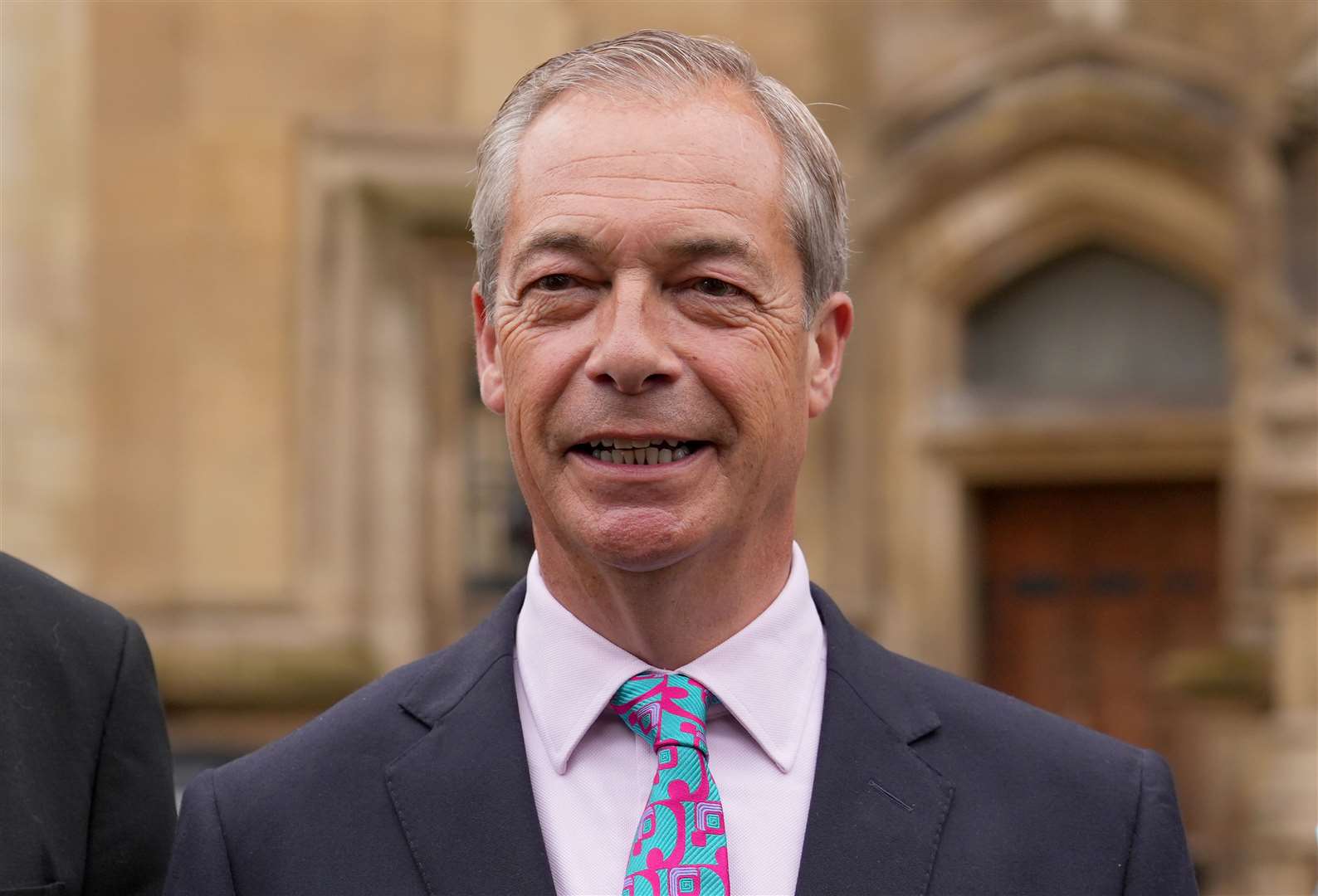 Reform UK leader Nigel Farage arrives at the House of Commons (Maja Smiejkowska/PA)