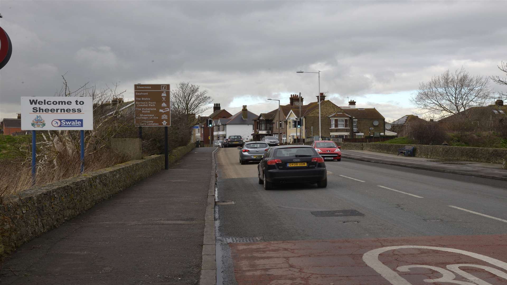 The chase happened in Sheerness