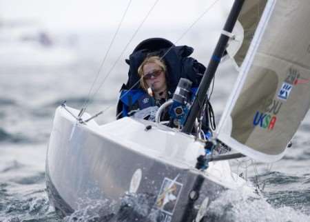 Quadriplegic sailor Hilary Lister is preparing to set off from Dover on her latest challenge.