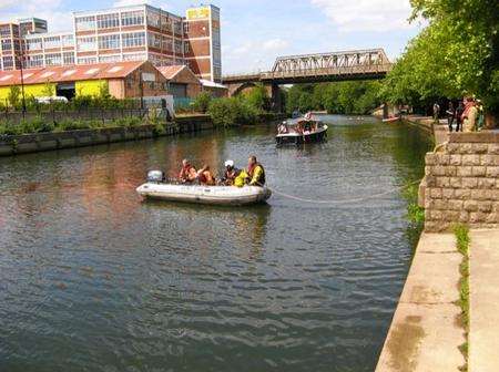 Police drag River Medway for body of missing man