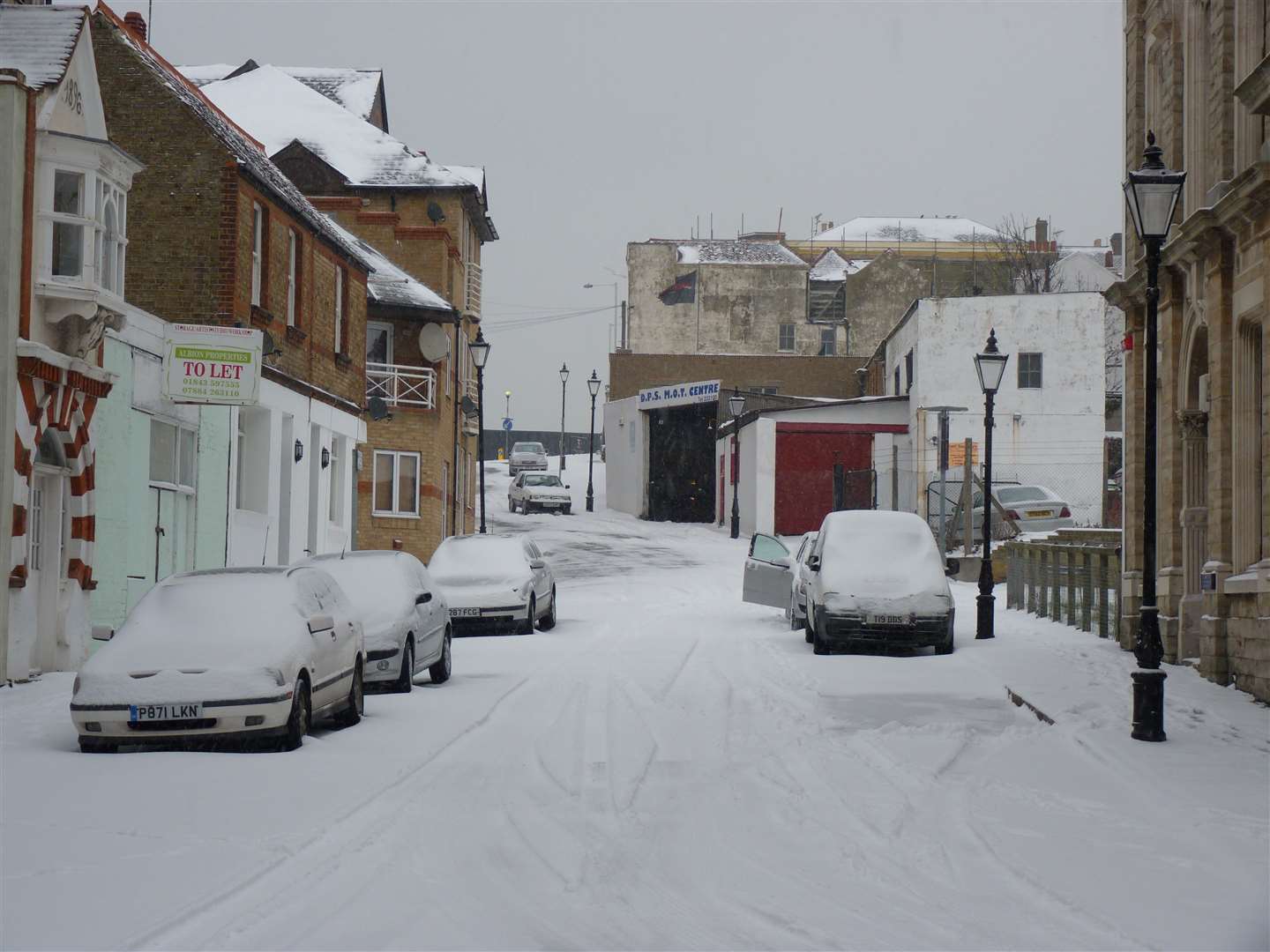 Pictures of winter 2010 snowfall in Kent