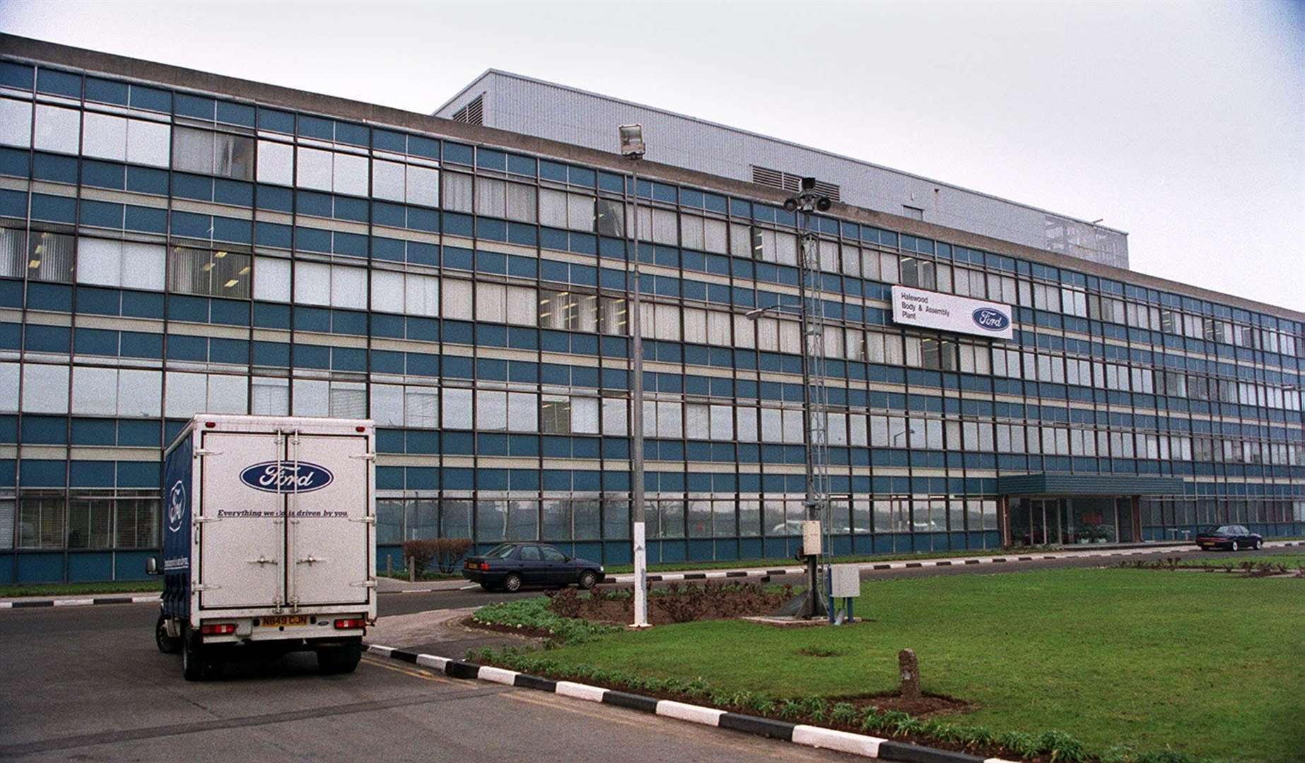 The Halewood factory currently makes transmissions but will start producing up to 250,000 electric power units annually (Dave Kendall/PA)