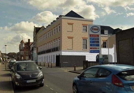 How the proposed development of D&J Tyres in Kings Road could look