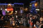 Crowds gather for Margate's big switch on