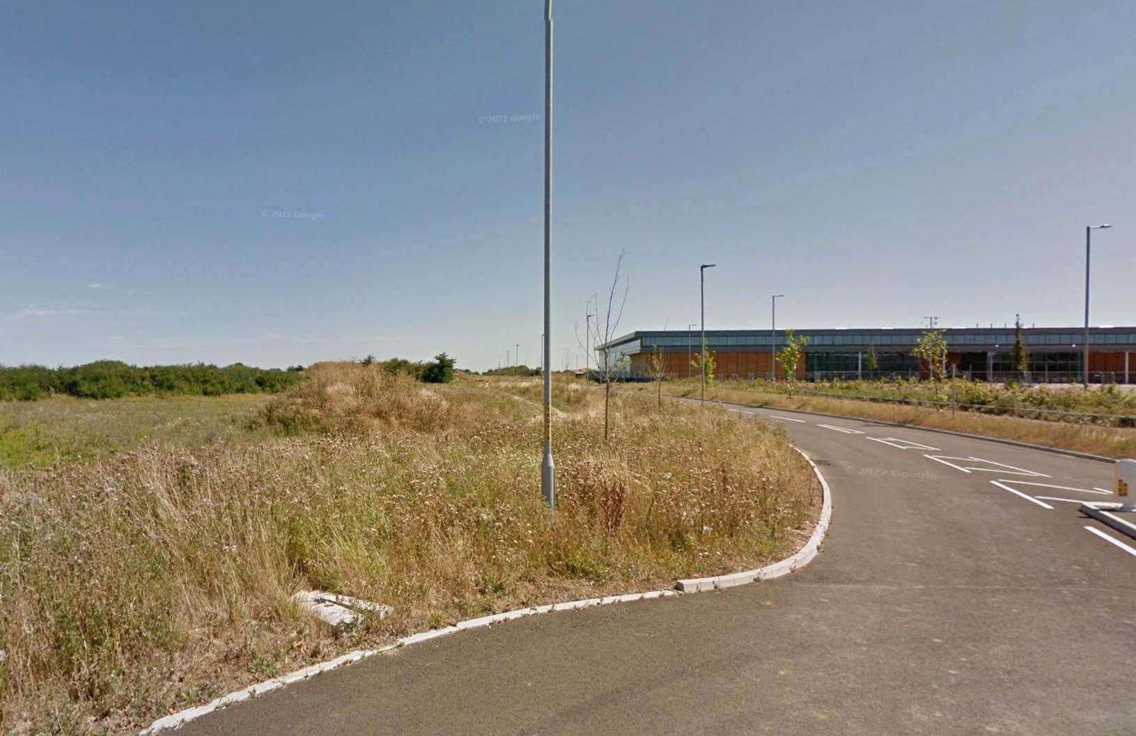 The new David Lloyd gym would be on land next to Sainsbury's in Herne Bay. Picture: Google
