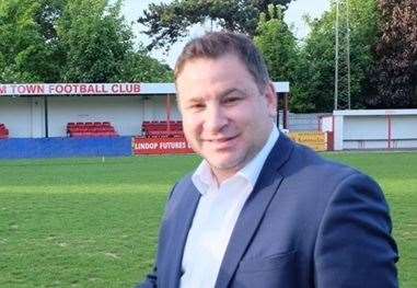 Chatham Town chairman Kevin Hake