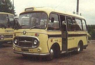 One of the first Kings Ferry commuter coaches