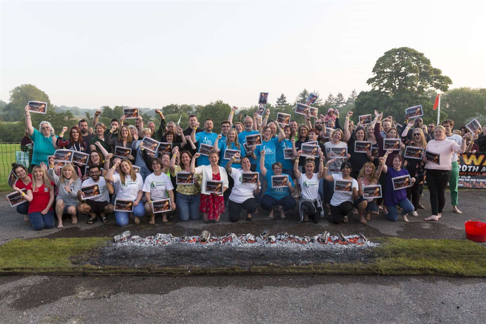 KM Charity of the Year winners can benefit from collaborative events with the KM Charity Team such as the Firewalk Challenge to help boost their profile and fundraising.