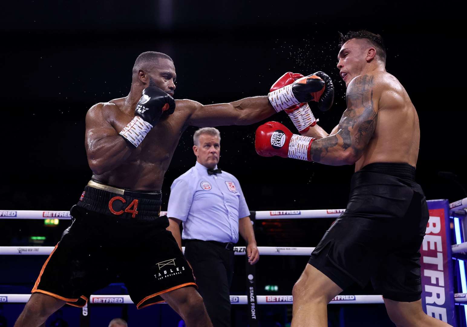 Gravesend's Cheavon Clarke is fighting this Saturday Picture: Mark Robinson / Matchroom Boxing