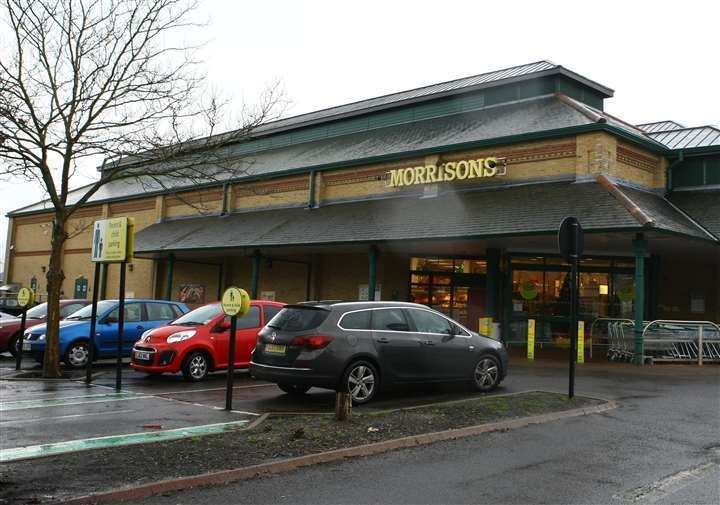 A person has been taken to hospital in a serious condition after collapsing at Morrisons in Faversham