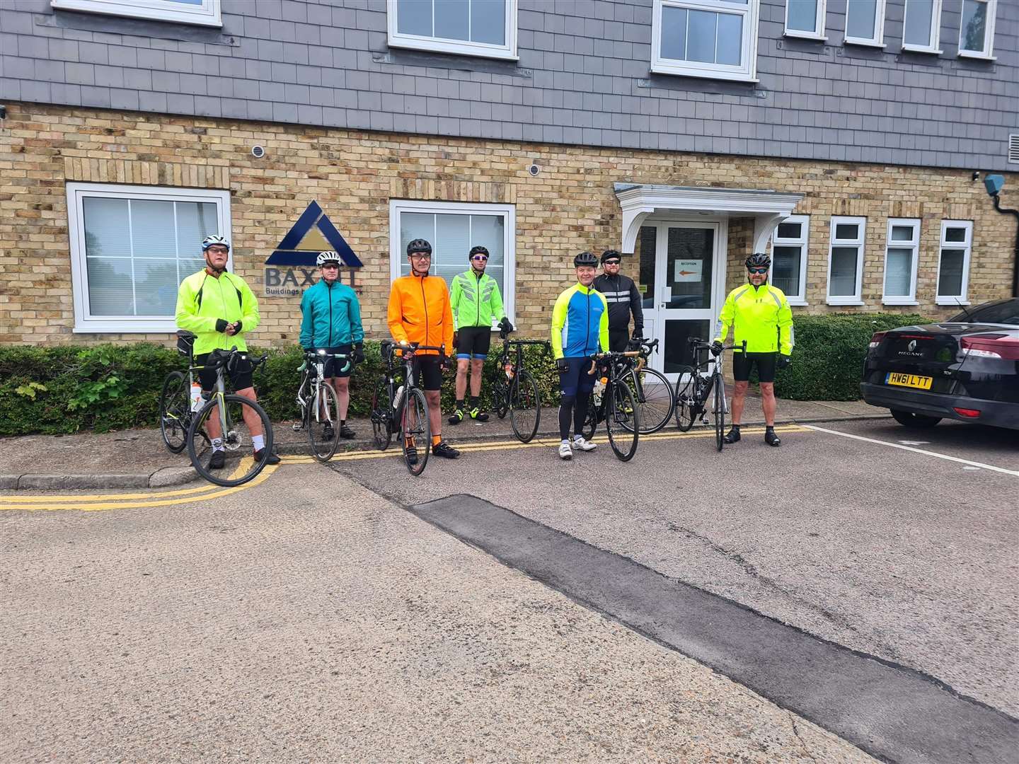 Paddock Wood-based Baxall Construction has pledged to support the ellenor bike cycle challenge for a second year. Picture: ellenor