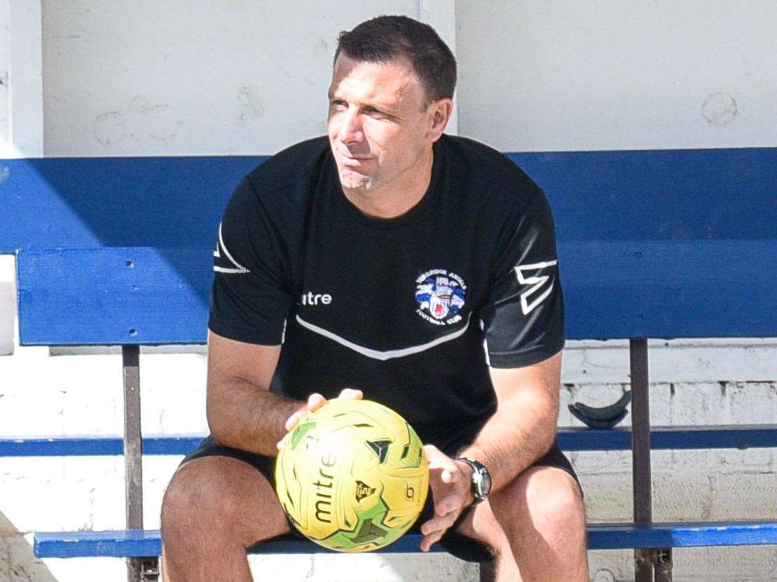 Tonbridge manager Steve McKimm. Picture: Alan Langley