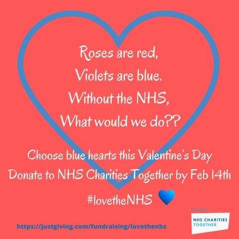 The campaign has raised almost £2,000 but is aiming for more (Claire Ruddock/Valentines For The NHS)