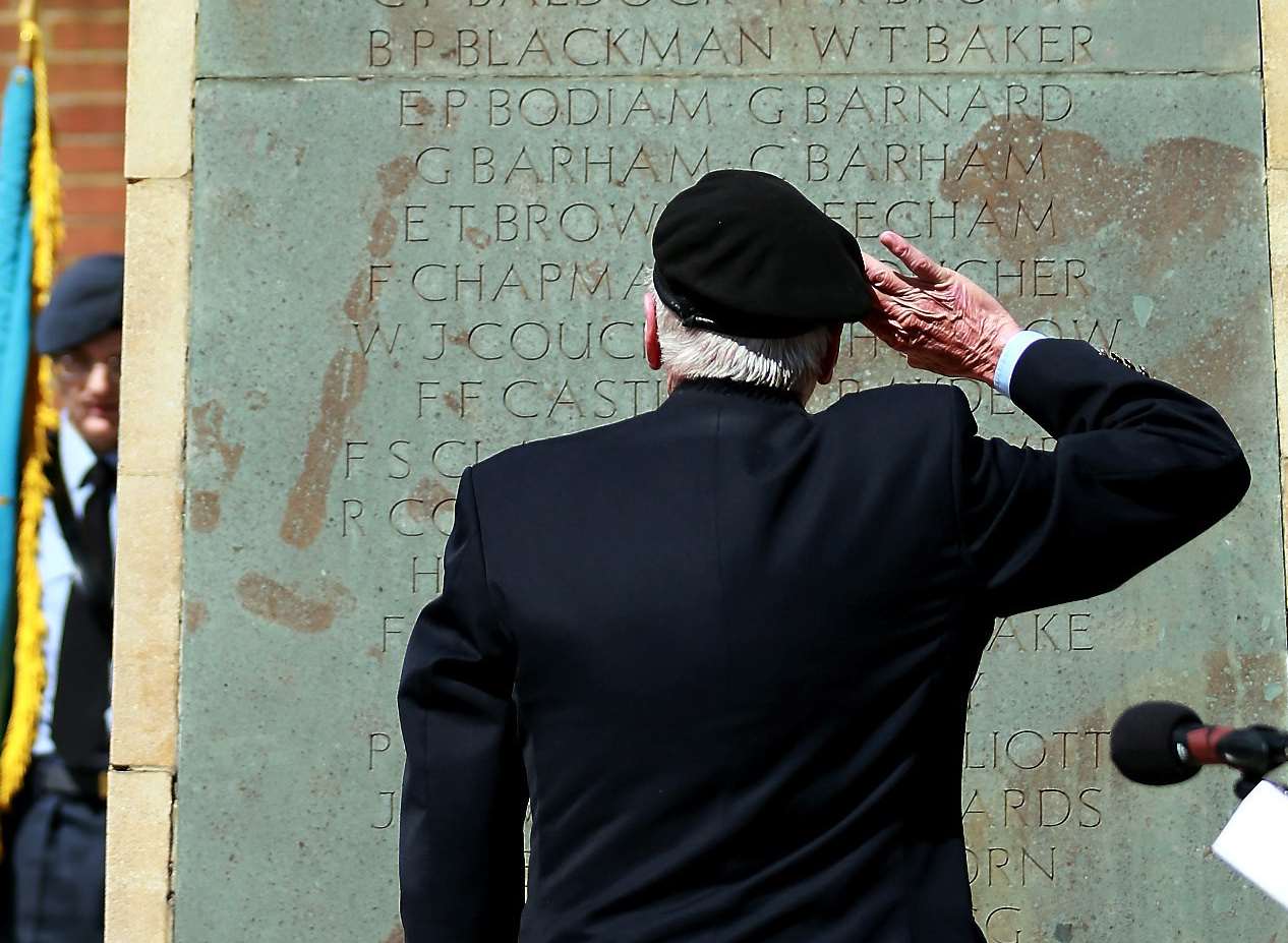 Last Sunday, a service was held at the War Memorial in Sittingbourne to mark the 100 years since the battle of Passchendale in the First World War