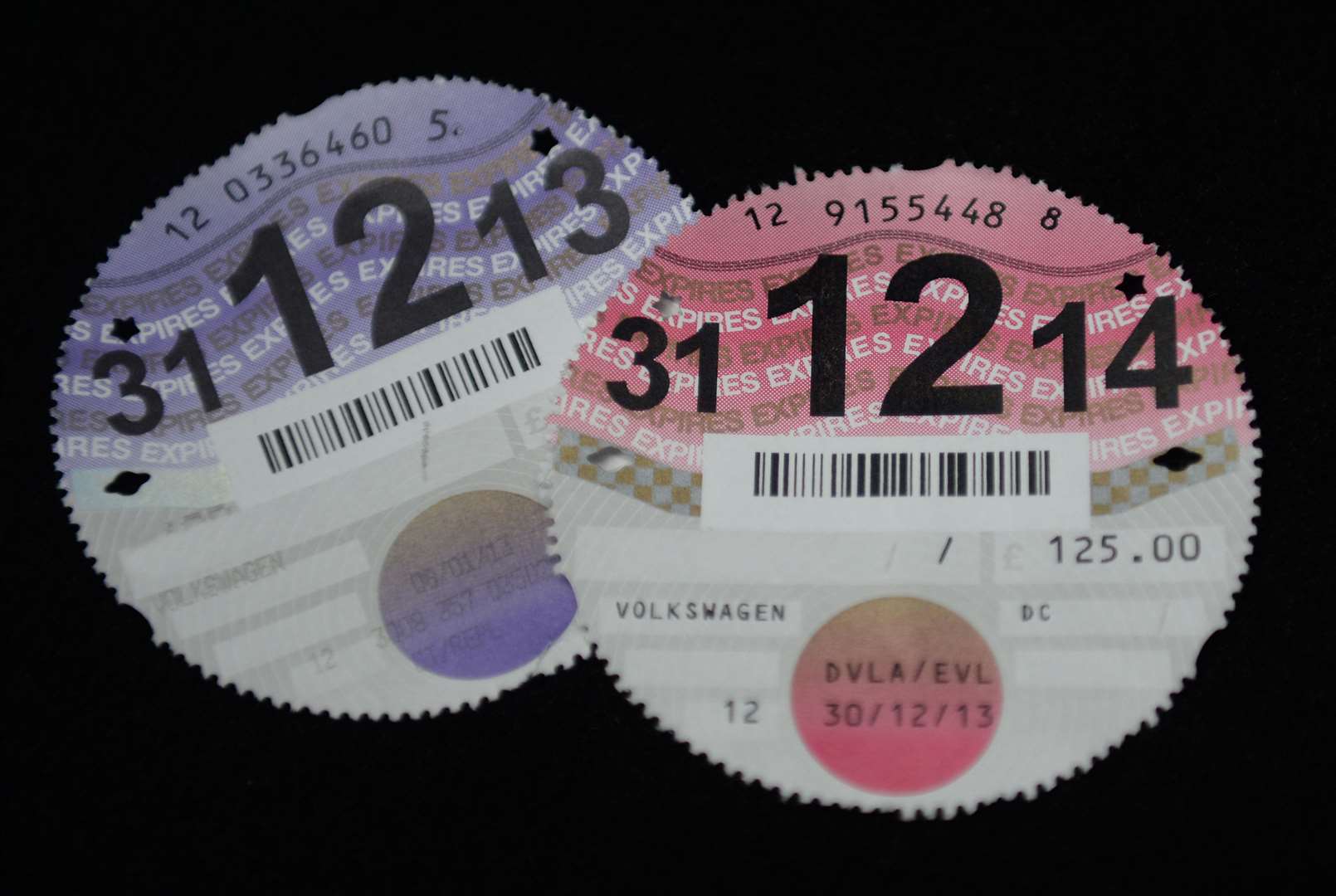 Paper tax discs were abolished in October 2014(Stefan Rousseau/PA)