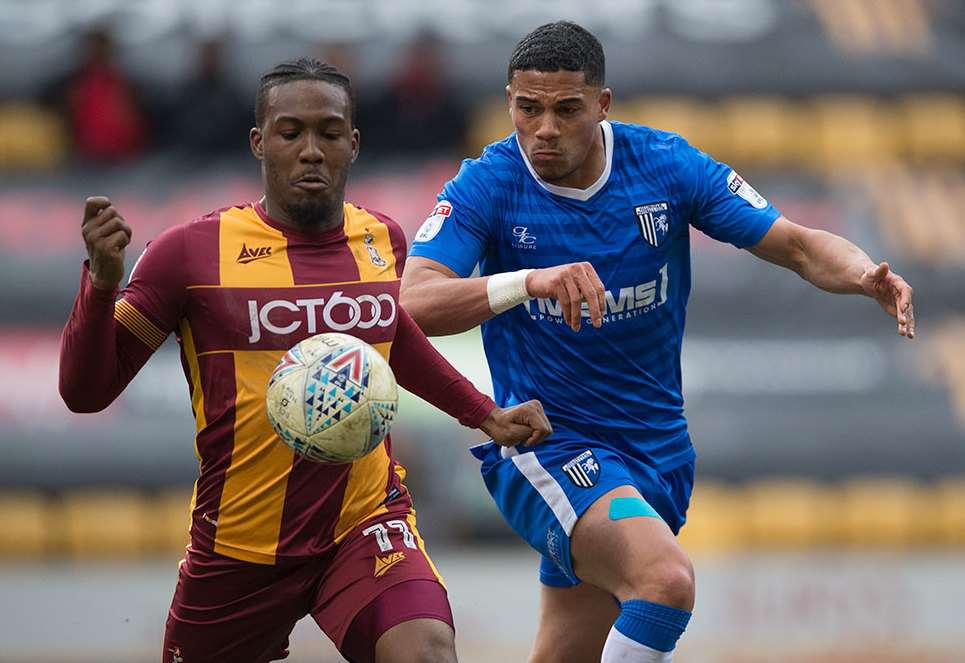 Bradford City 1 Gillingham 0 - League 1 Match Report