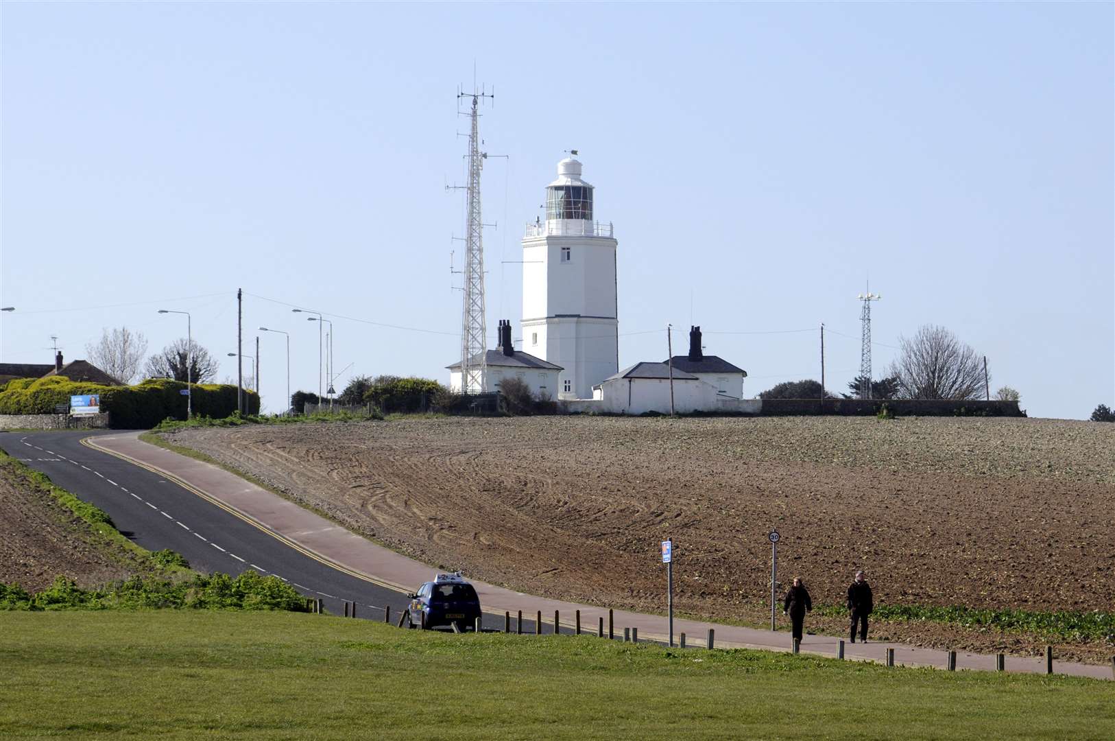 Cllr Brazier suggested a good cycling link already exists across Thanet in the form of Viking Coastal Trail. Picture:Paul Amos