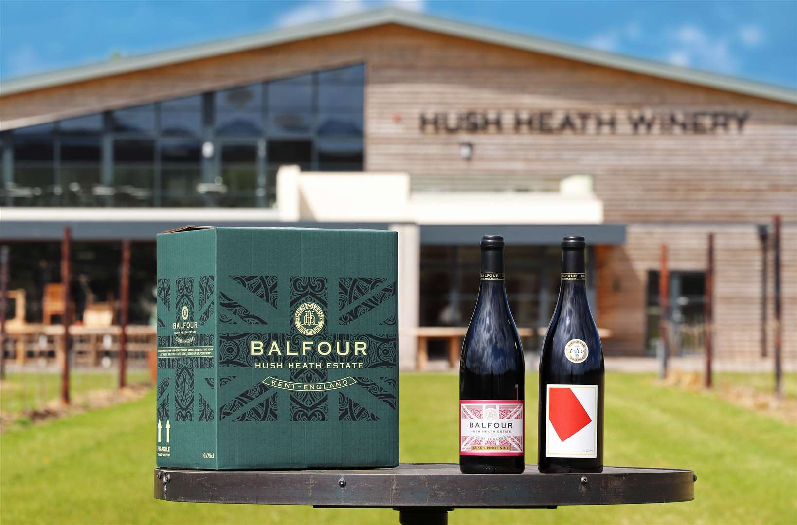 Award-winning red wines are now being made by Hush Heath Estate near Staplehurst
