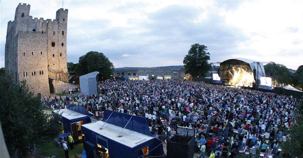 Castle Concerts, Castle Gardens, Rochester