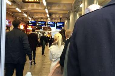 Passengers are reporting delays of up to 40 minutes. Picture: Robert Brown