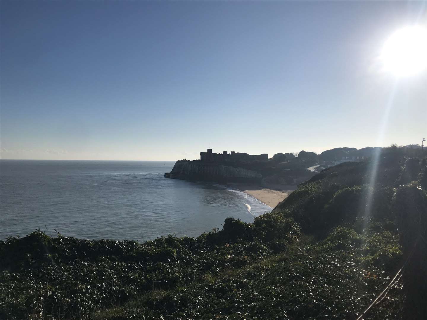 Kingsgate Castle, between Botany Bay and Joss Bay