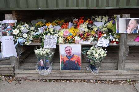 Children at Gad's Hill School let off balloons to remember fellow pupil Charlie Booth