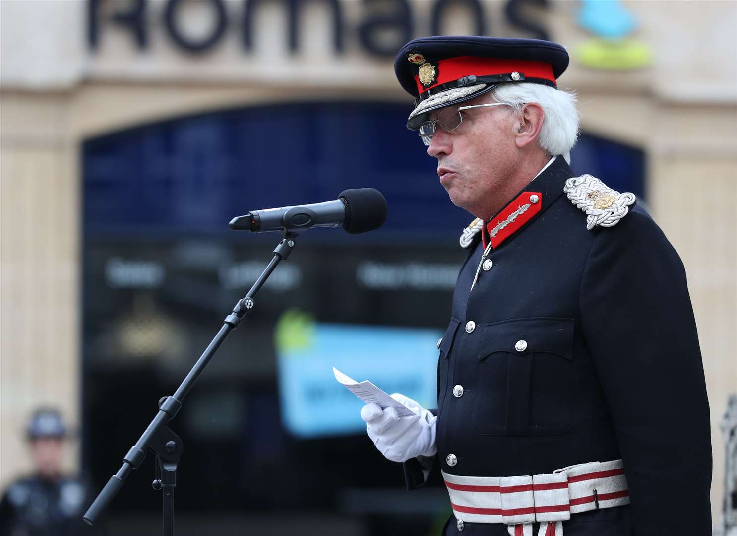 Lord Lieutenant of Berkshire, Mr James Puxley (Steve Parsons/PA)