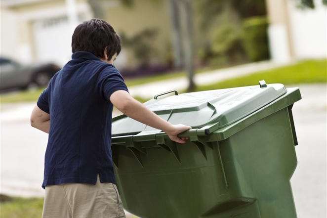 Wheelie bins are on their way