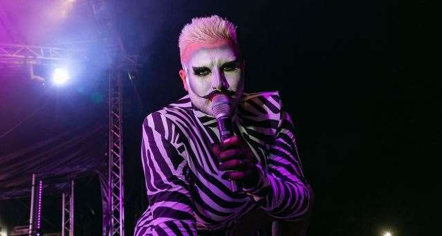 Danny Beard will return to perform at Glitterbomb in the Park in Maidstone next year. Picture: Glitterbomb