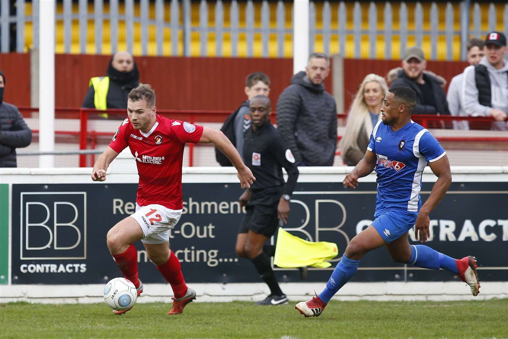 Michael Cheek joined Ebbsfleet last summer Picture: Andy Jones