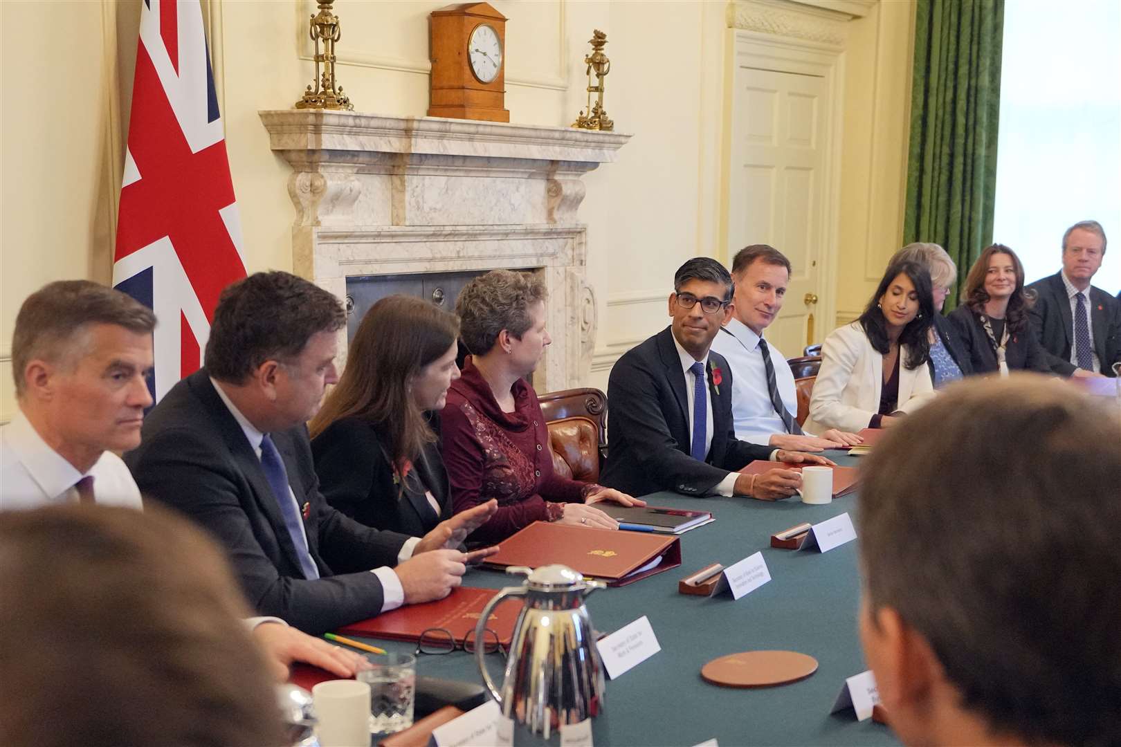 The Prime Minister chaired a Cabinet meeting on Tuesday morning (Kirsty Wigglesworth/PA)