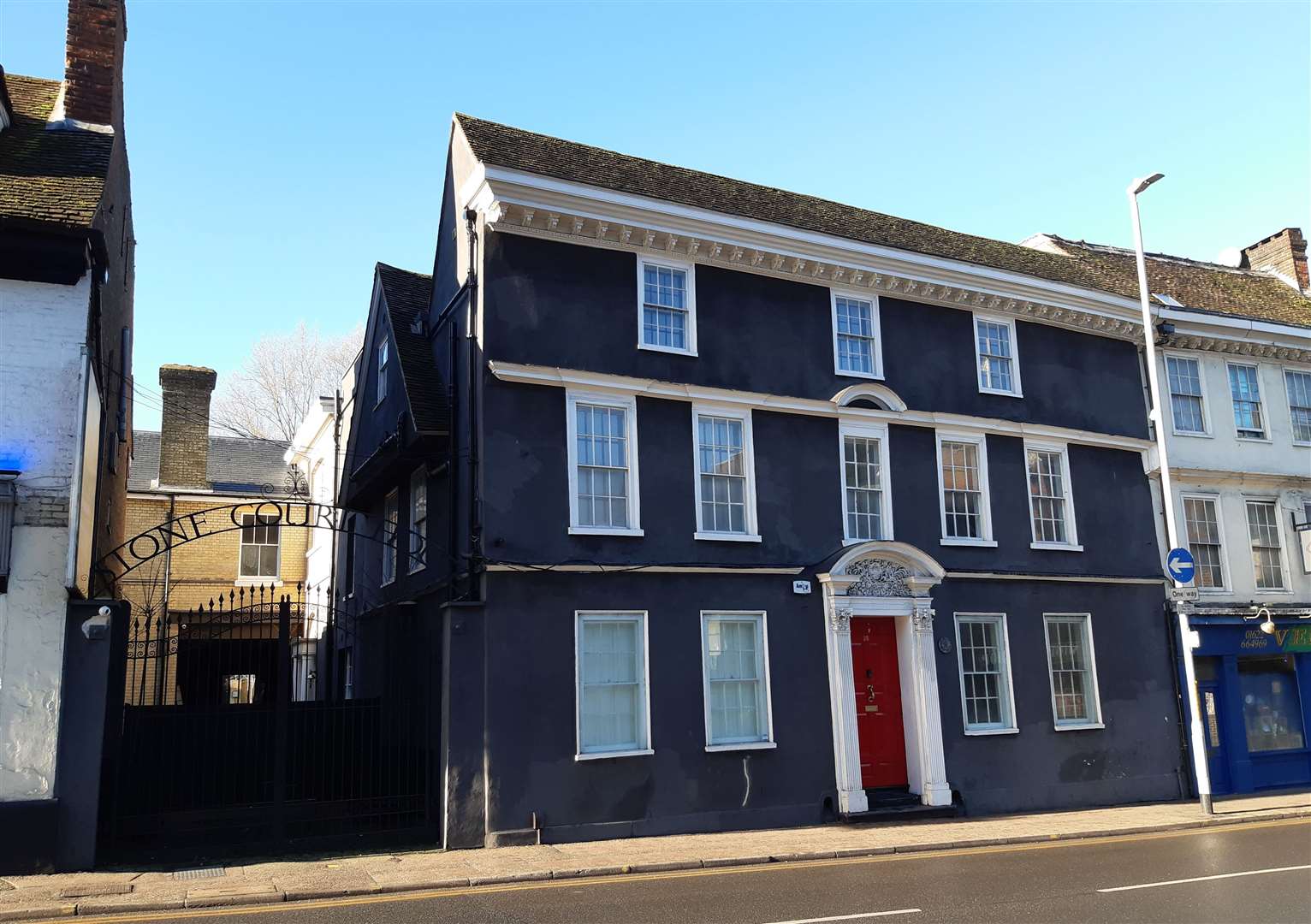 Stone Court House, Maidstone, present day - returned to splendour after falling into disrepair