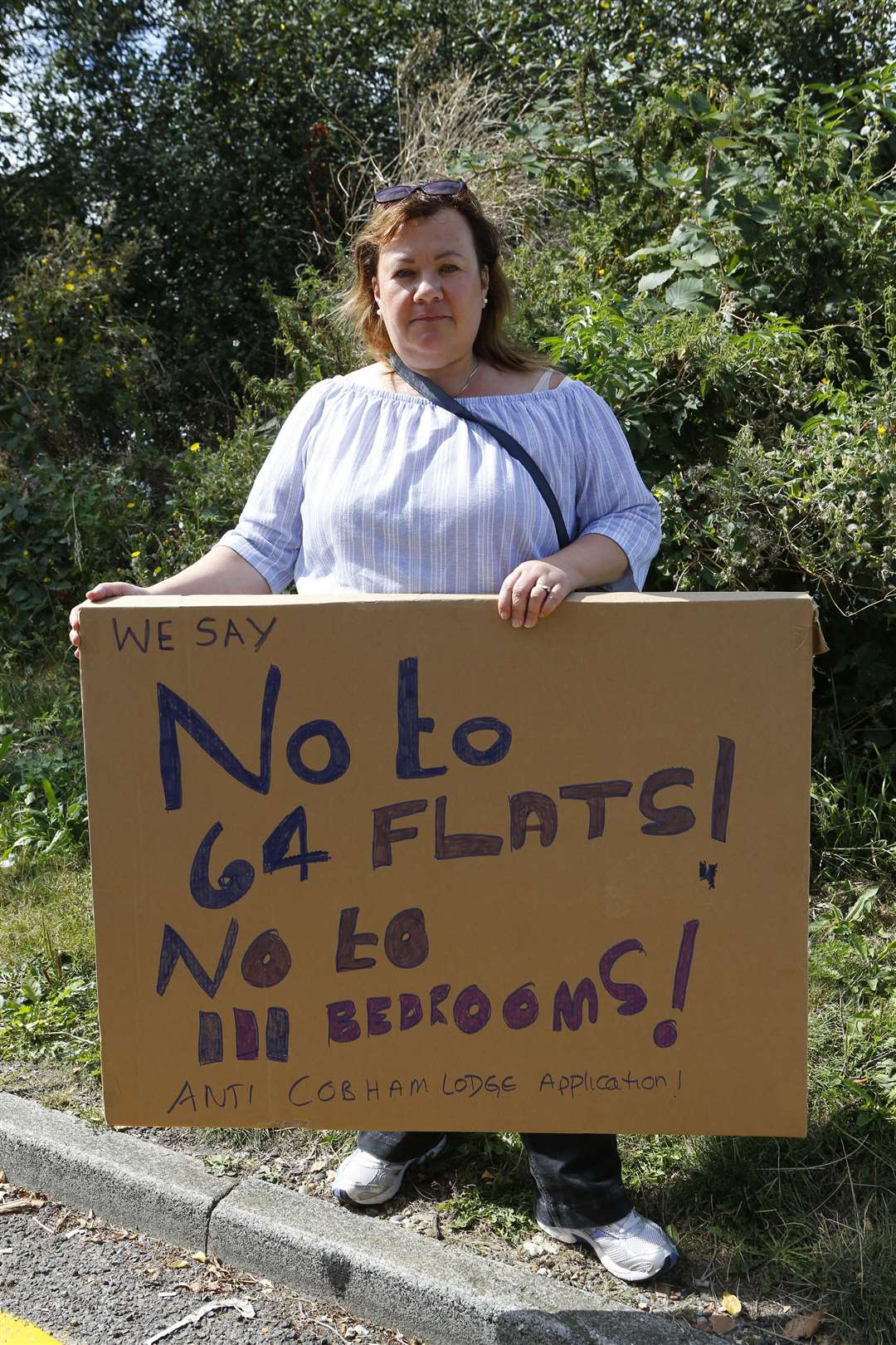 Cllr Diane Marsh dismissed the proposals she said would have set a worrying precedent for developers. Picture: Andy Jones.