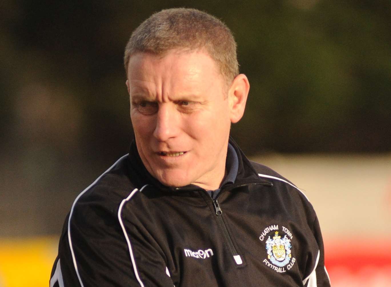 Chatham manager Paul Piggott. Picture: Steve Crispe