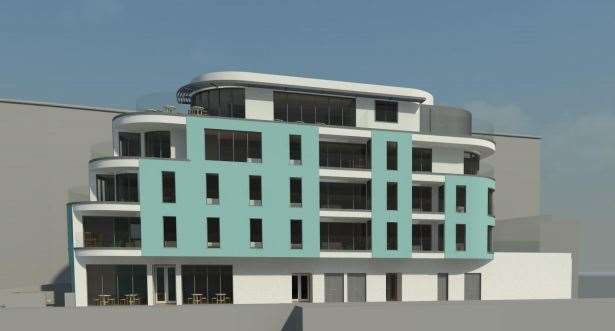 How the Western Undercliff development could look. Picture: MBW Architects