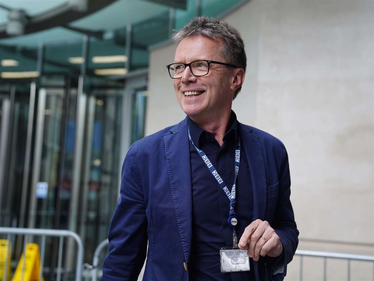 Nicky Campbell was falsely linked to the furore by some social media users (PA)