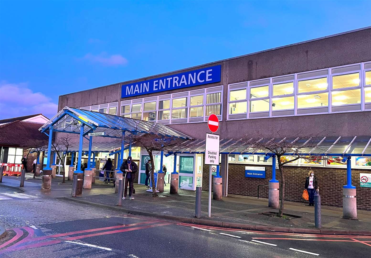 The William Harvey Hospital in Ashford is run by East Kent Hospitals