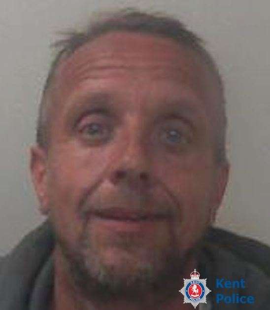 Alwyn Tuttiett, of Station Hill, East Farleigh, was jailed at Maidstone Crown Court for 15 months for an offence of stalking. Picture Kent Police