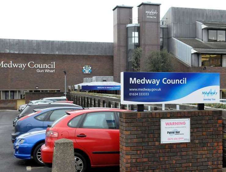 Medway Council offices at Gun Wharf, Dock Road in Chatham. Picture: Stock image