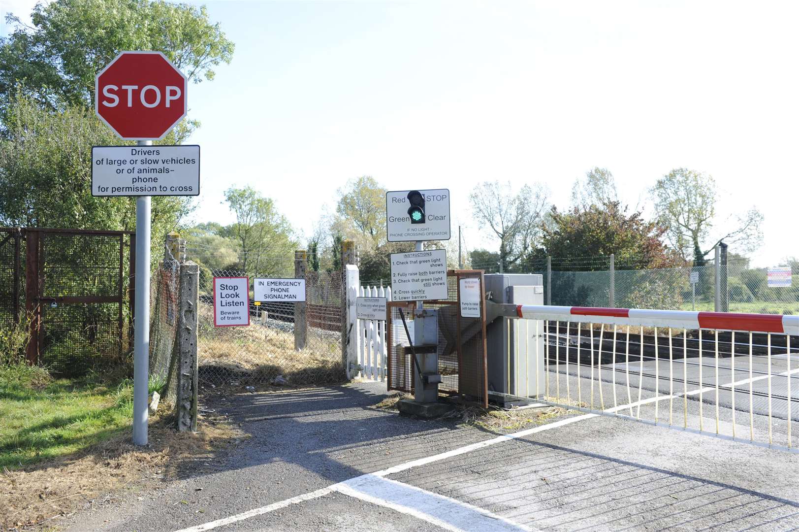 Whitehall level crossing