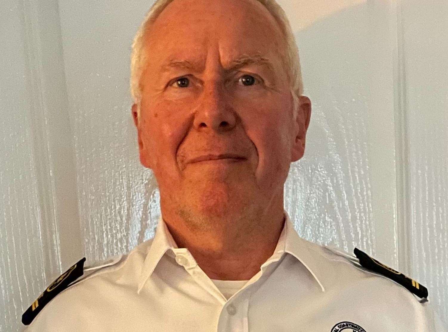 Herne Bay Coastwatch station manager Paul Clarke