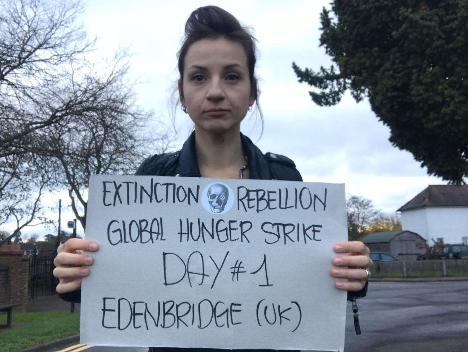 Alexia Hall is part of a global hunger strike as part of Extinction Rebellion (21995106)