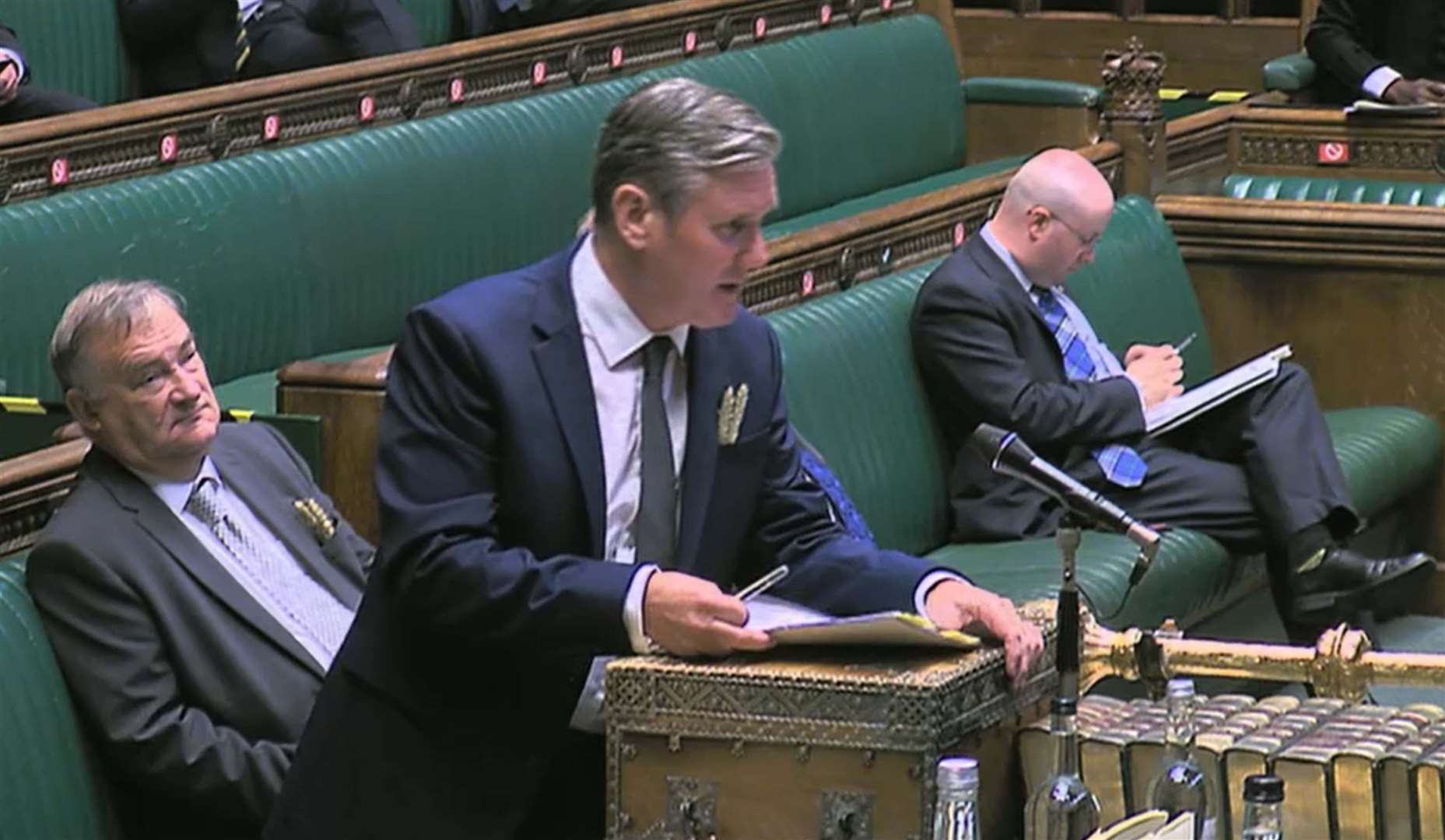 Labour leader Keir Starmer has criticised the UK Government’s Internal Market Bill (House of Commons/PA)