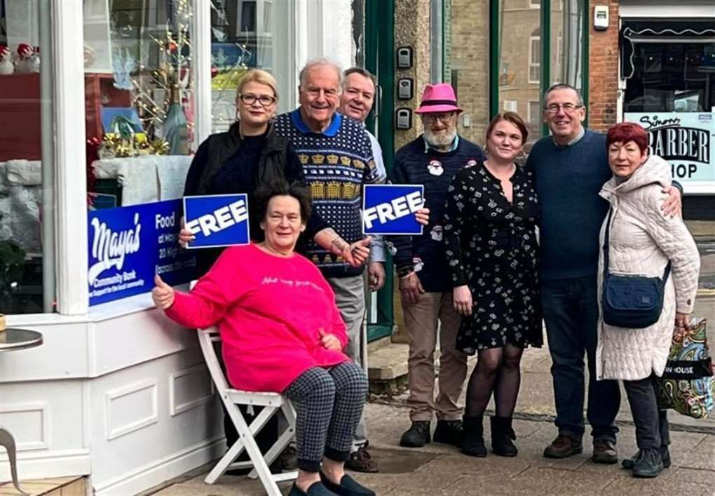 The Free Shop in Herne Bay opened in December. Picture: Maya Amangeldiyeva