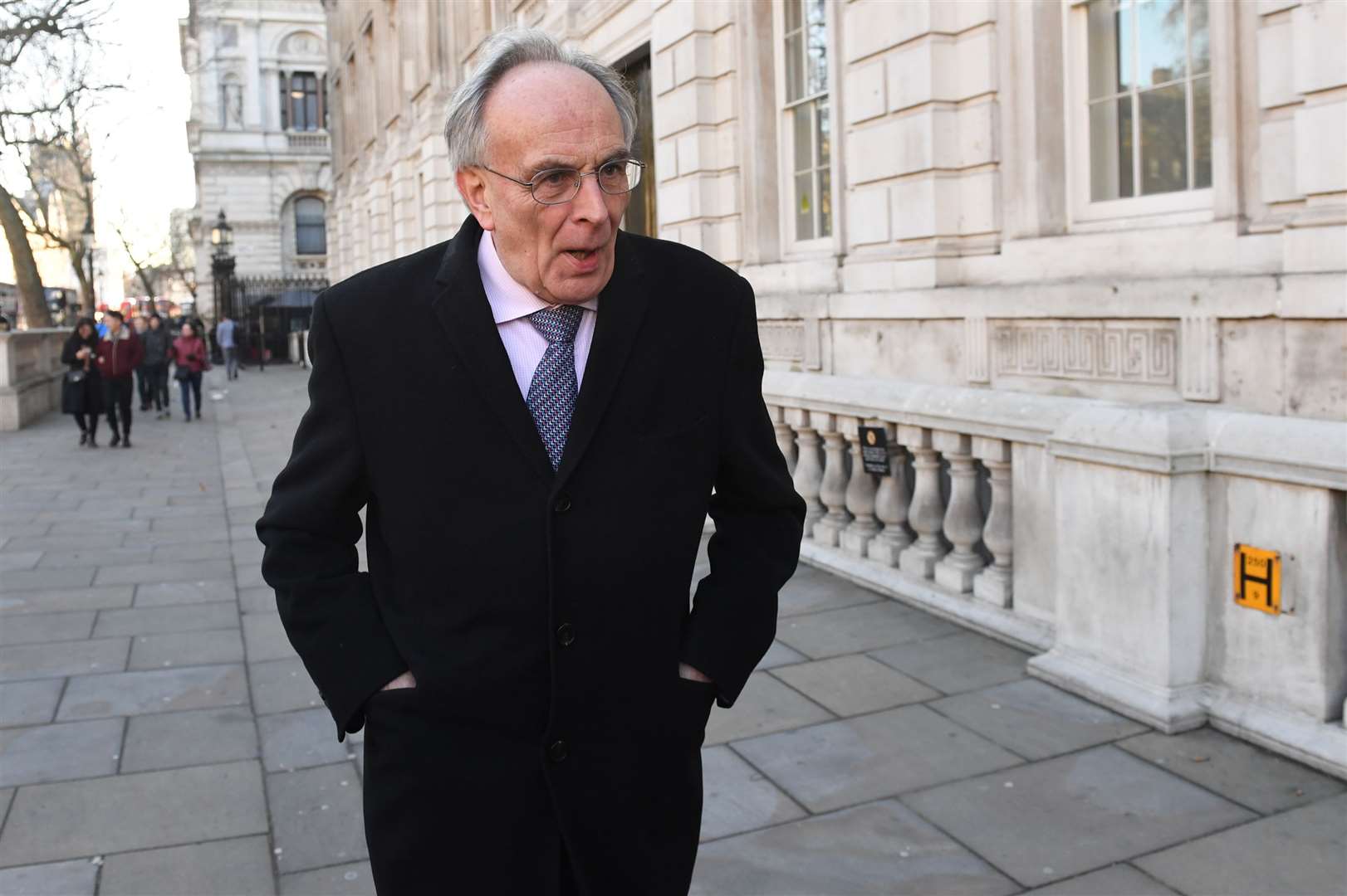 MP Peter Bone in Whitehall (PA)